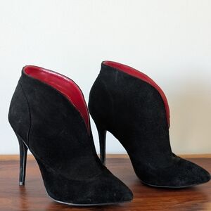 Elegant Black and Red Women's Heels